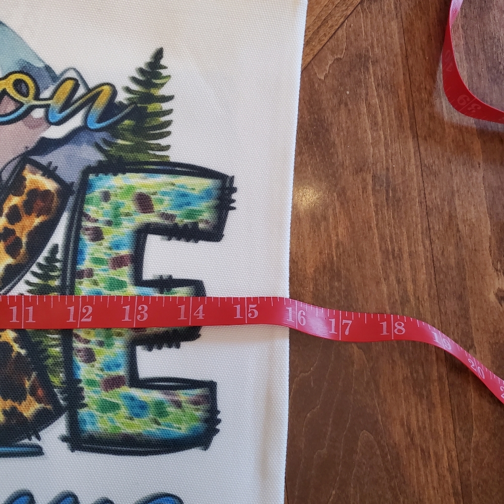Living on LAKE time Tote Bag - Picture 5 of 10
